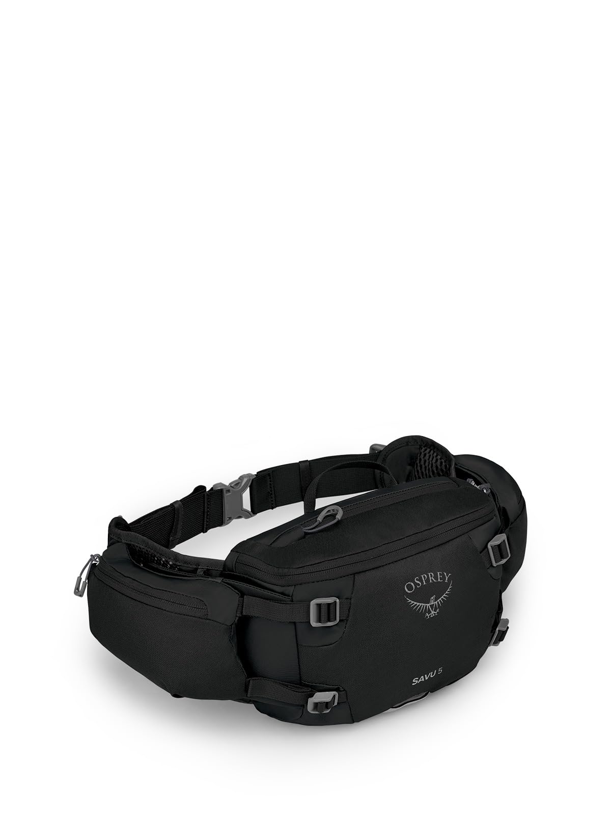 Osprey Savu 5L Biking Waist Pack for Men and Women, Black