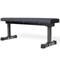REP Fitness Flat Weight Bench, FB-3000, Metallic Black Heavy Duty Workout Bench For Home Gym, Folding Fitness Equipment For Stre