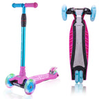 3 Wheel Scooter for Kids, Kids Scooter with Light Up Wheels, Sturdy Deck Design, and 4 Height Adjustable Suitable for Kid Ages 3