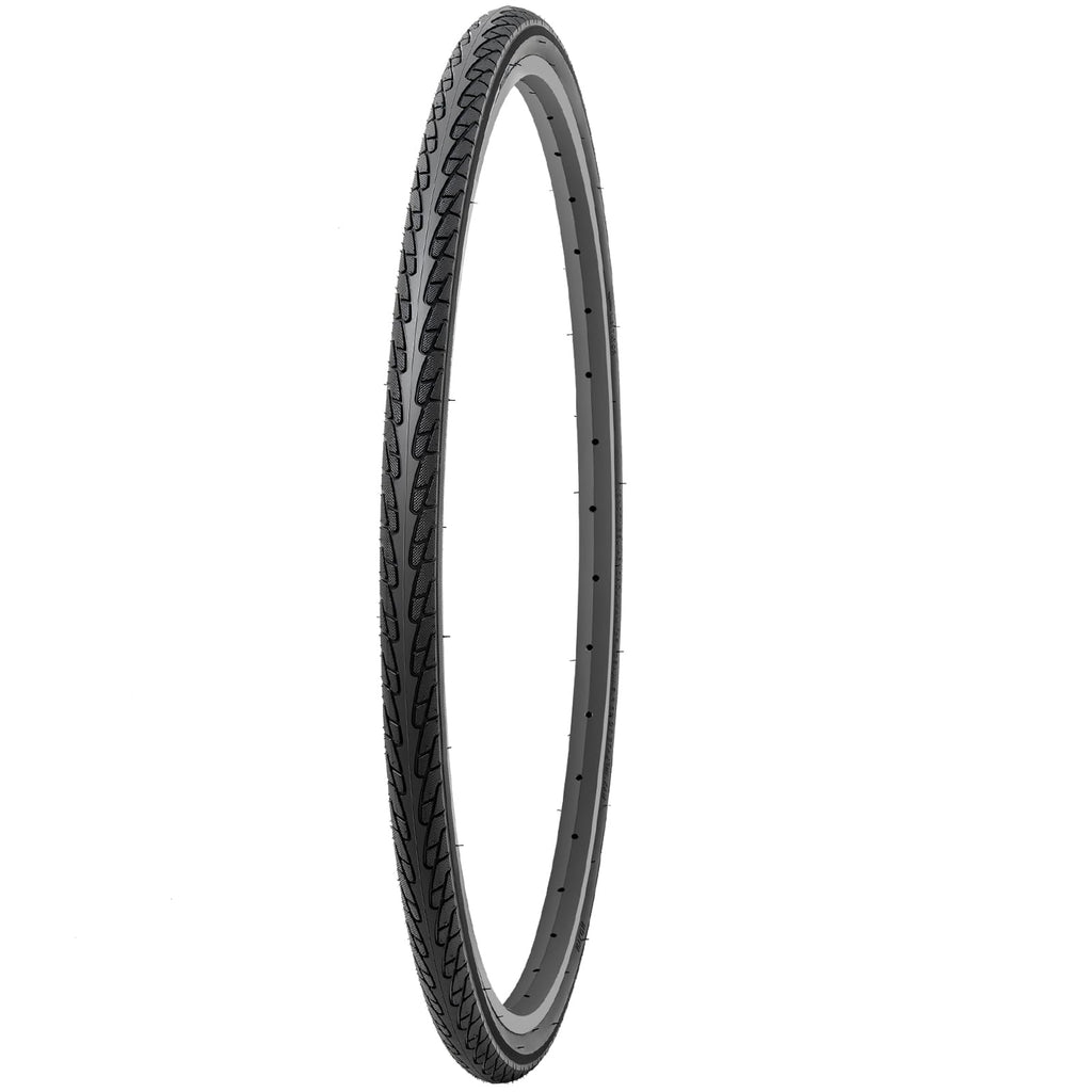 2 Pack 26 X 1 3/8 (37-590) Road Bike Tires Plus 2 Pack 26'' Bike Tubes 26X1 3/8 Av33 Schrader Valve Compatible With 26X1 3/8 Bik