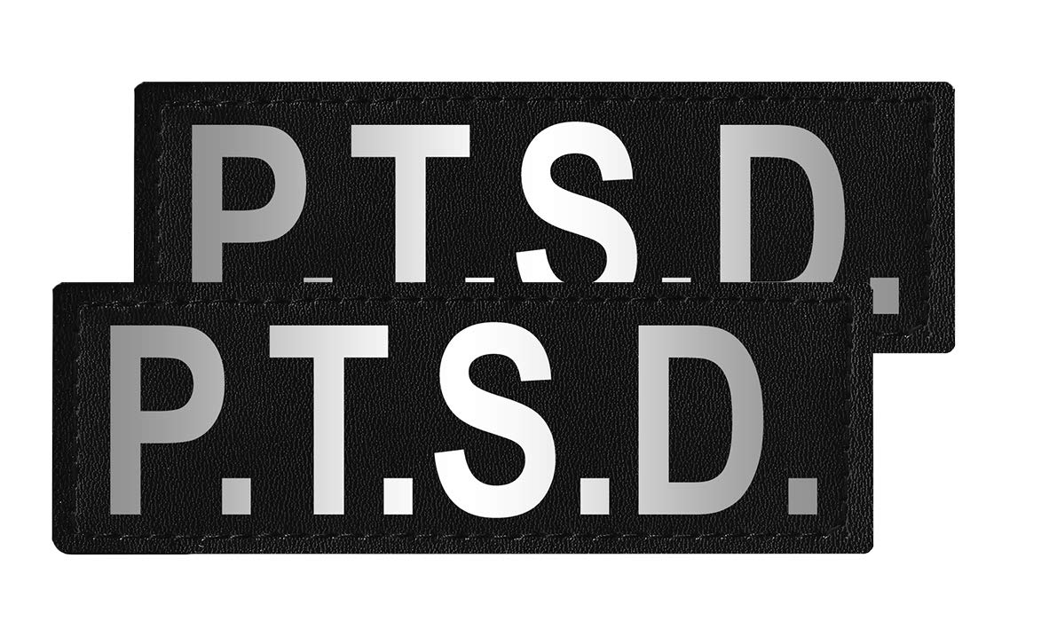 Dogline P.T.S.D. Removable Patches, X-Small