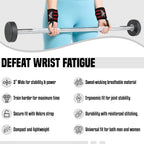 Beast Rage Weight Lifting Wrist Wraps Muscle Building Performance Training Gym Exercise Fitness Straps Thumb Loop Support Stretc