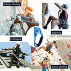 Newdoar Right Hand Ascender Rock Climbing Tree Arborist Rappelling Gear Equipment Ce Certified Rope Clamp For 8~13Mm Rope(Right