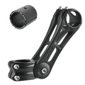 Yapjeb Bike Stem 25.4 145Mm 85 Degree Adjustable Bike Stem Mountain Bike Stem Short Handlebar Stem Riser For Bicycle, Road Bike,