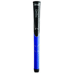 Winn Dri-Tac Midsize (+1/16'') Black/Blue - 9 Piece Golf Grip Bundle