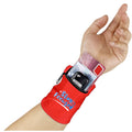 95Miles Garments Red Stay Focused Wrist Band Wallet Wrist Pouch For Multiuses Wristband Wallet For Sports Gym Exercise Outdoor A