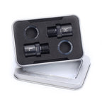Bike Pedal Extenders, Titanium Alloy Extended Pedal Spacer With Washers Extended 16/20Mm Hollow Foot Pedal Extenders For 9/16'' 