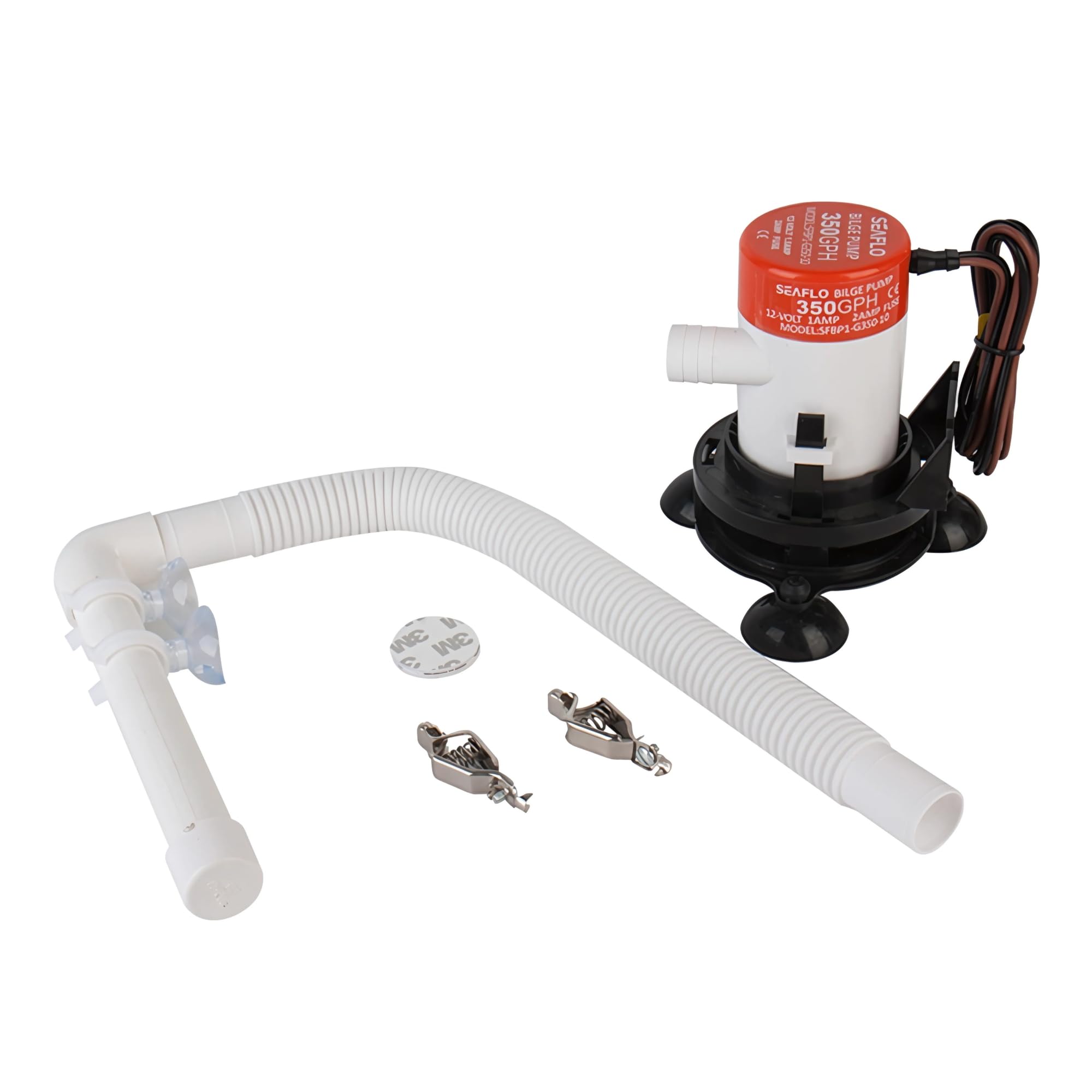 Seaflo-Portable 12V Livewell Aeration Pump System Kit For Boats