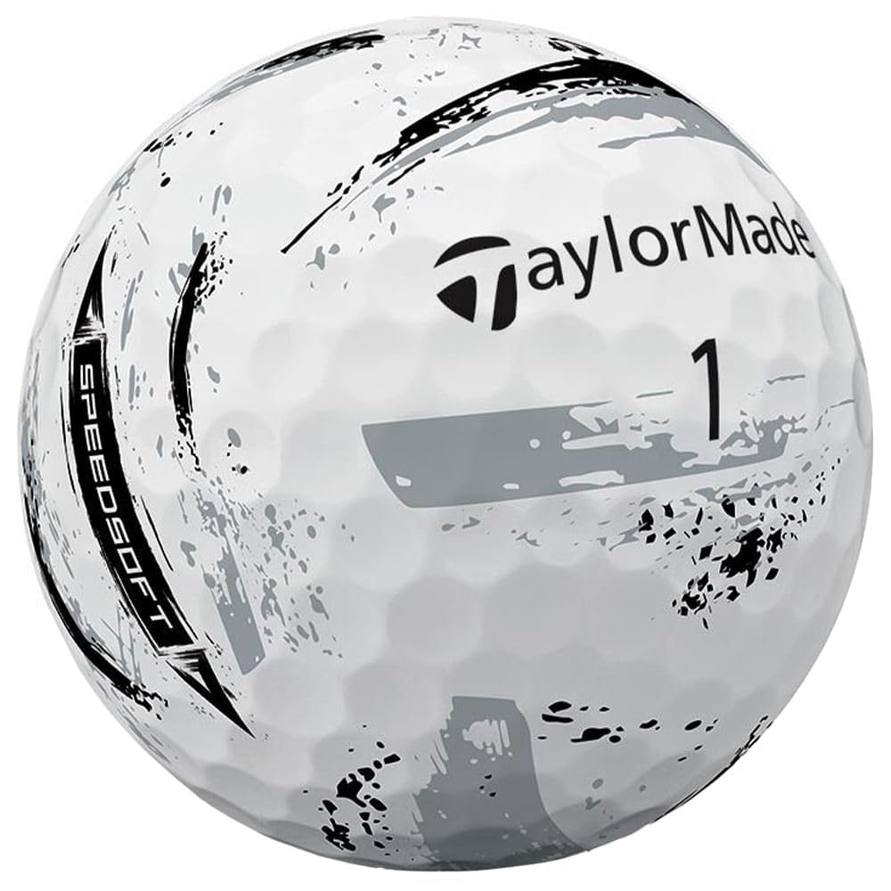 TaylorMade Golf Speed Soft Ink NFL Las Vegas Raiders Dozen