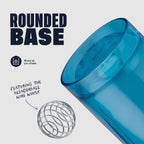 BlenderBottle Shaker Bottle Pro Series Perfect for Protein Shakes and Pre Workout, 24-Ounce, Ocean Blue