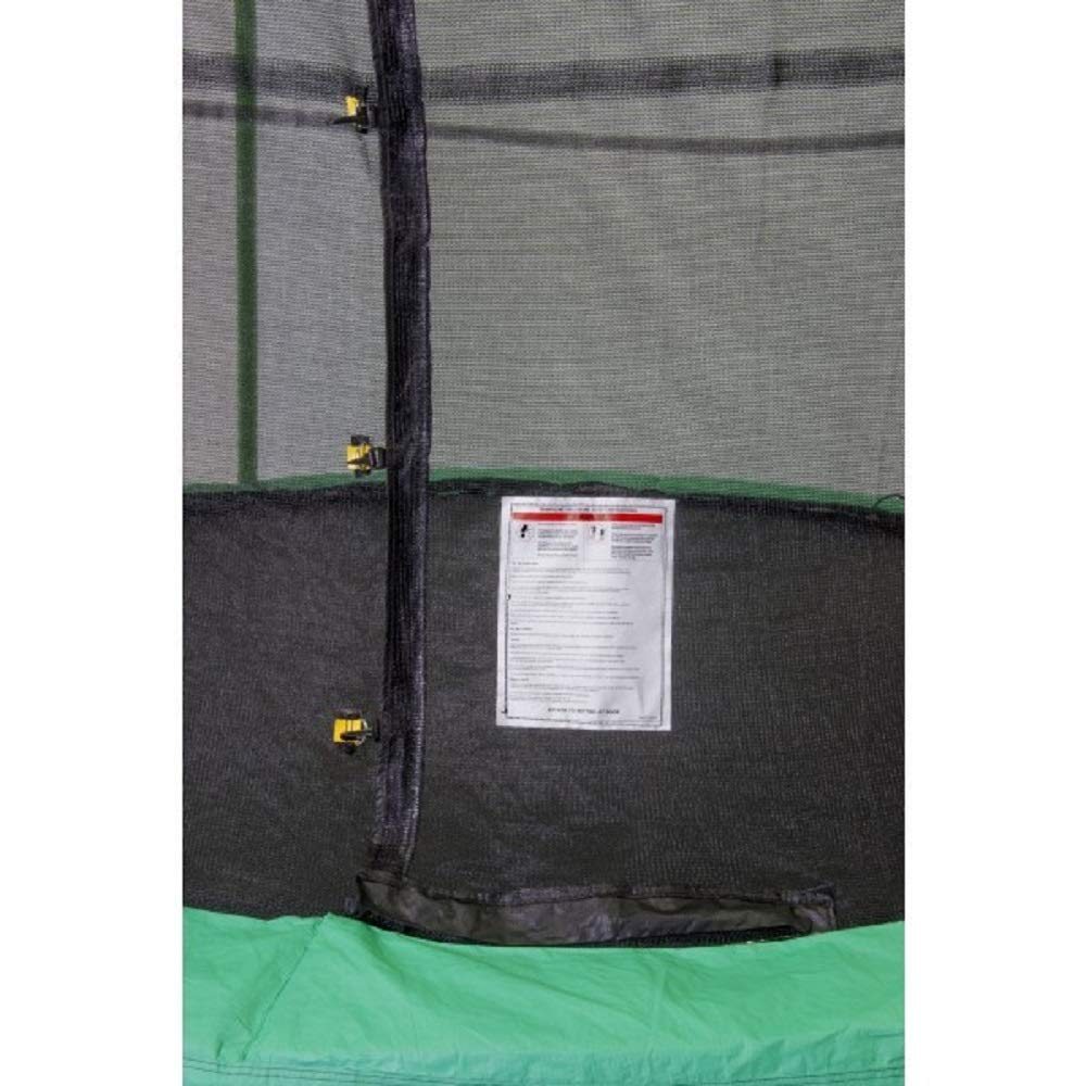 Jumpking 15 Enclosure Net For 6 Poles For 7'''' Springs With Jk Logo, Black