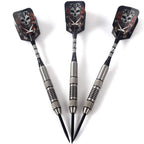 Cuesoul Tungsten Steel Tip Darts 90% Tungsten - Precise Barrels 24 Grams