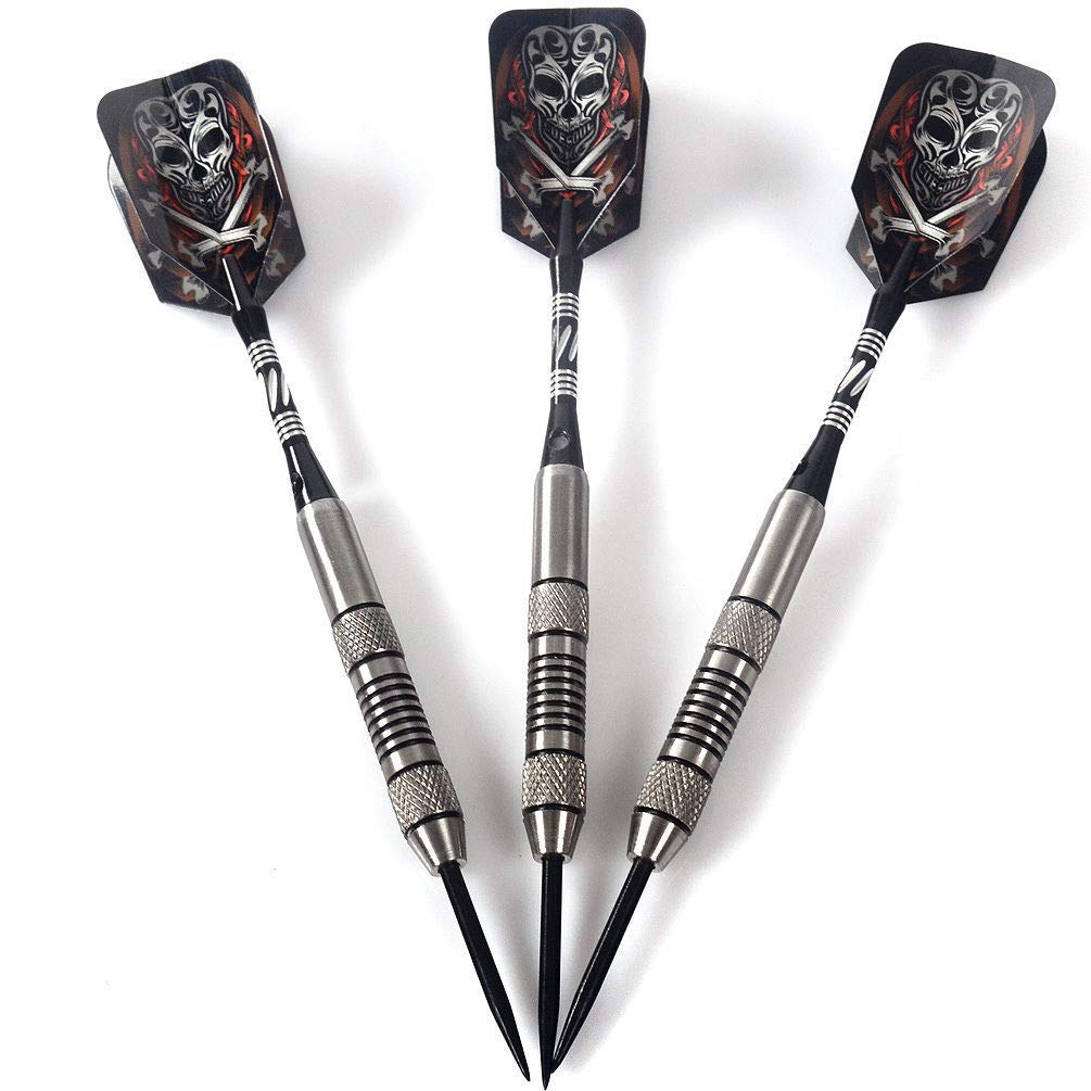 Cuesoul Tungsten Steel Tip Darts 90% Tungsten - Precise Barrels 24 Grams