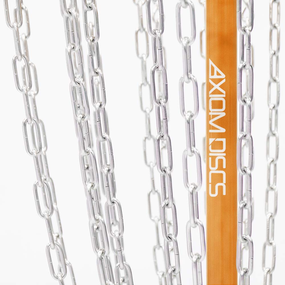 Axiom Discs Pro 24-Chain Disc Golf Basket - Orange