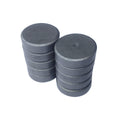 HIZO Ceramic Round Disc Magnets, 18x5 mm, Pack of 10, Grade 11, for DIY, Craft, Refrigerator, Home, Office and School Use
