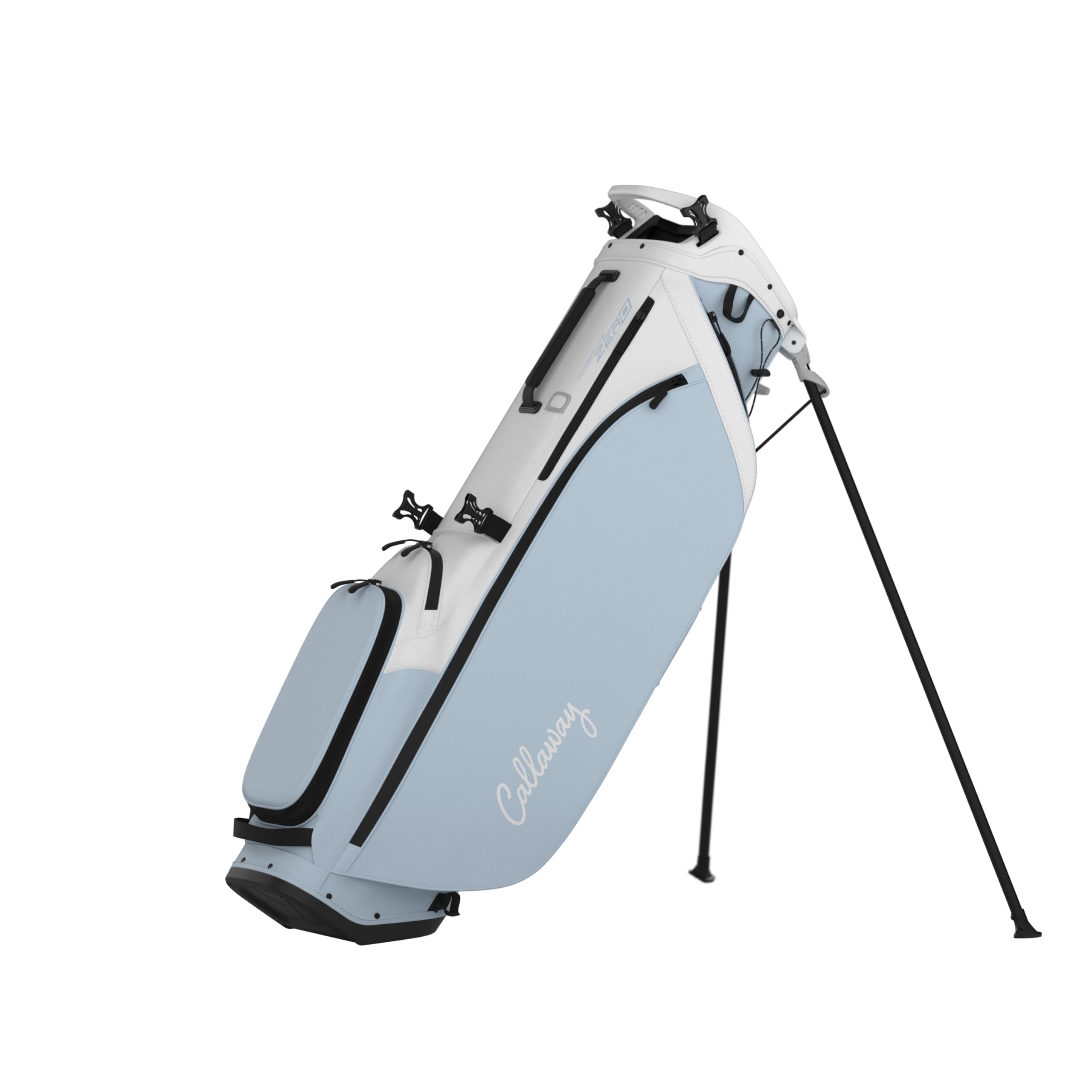 Callaway Golf Hyperlite Zero Stand Bag (White/Ice Blue)