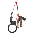 Esschert Design Tire Swing Horse with Rope Mane, Red