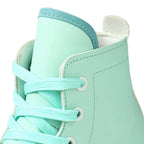 Risup, Roller Skates For Women And Men Cowhide High-Top Shoes Classic Double-Row Roller Skates Four-Wheel Roller Skates For Men