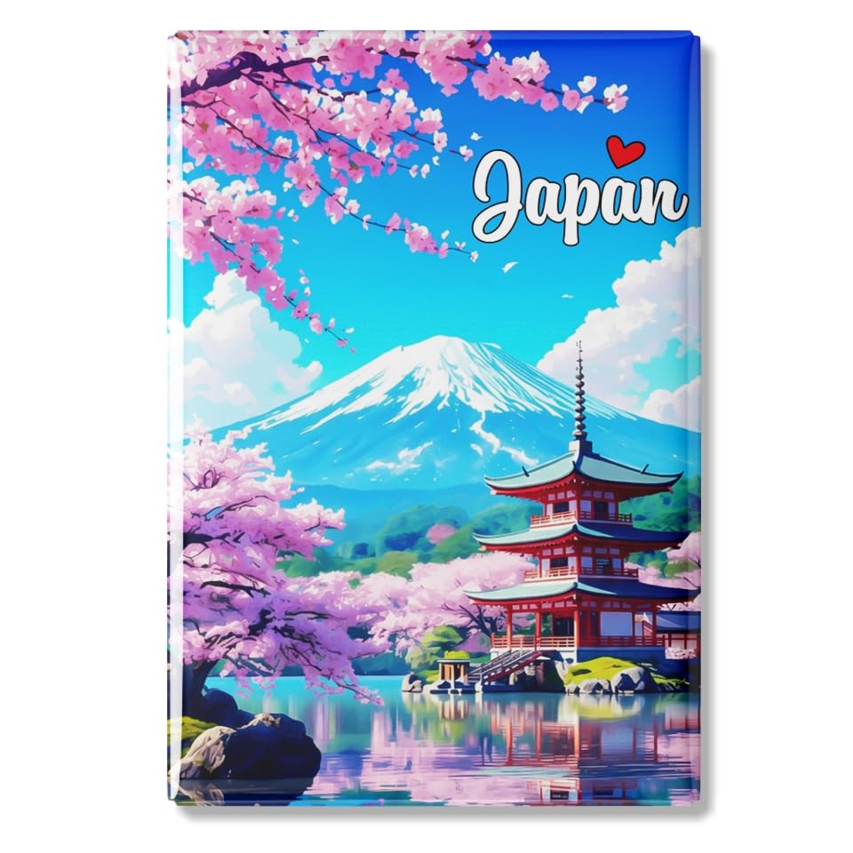 Visibee Japan Theme Fridge Magnet | Travel Souvenir Refrigerator Magnet for Kitchen & Home Decor | Size 90x65 mm | Pack of 1