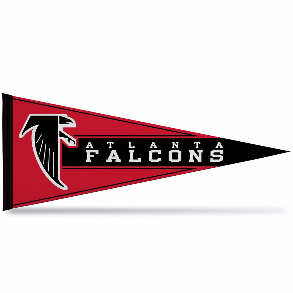 Rico Industries Nfl Football Atlanta Falcons Retro 12'' X 30'' Felt Wall D  Cor Pennant - Great For Home/Bed Room/Man Cave D  Co