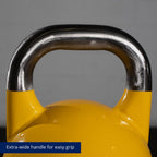 Titan Fitness 8 Kg Competition Kettlebell, Single Piece Casting, Kg Markings, Full Body Workout