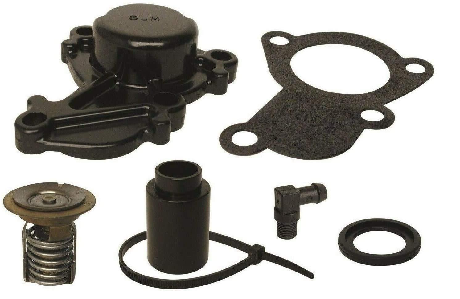 Great Lakes Memories Thermostat Kit With Housing For Mercury 40, 50, 55, 60 Hp, 3 Cylinder 2-Stroke, 110, Replaces 850055A2