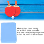 Table Tennis Rubber Cleaner, Soft Table Tennis Rubber Cleaner Ping Pong Rubber Cleaning Sponge Table Tennis Racket Care Accessor
