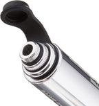 Lezyne Road Drive Compact Hand Pump For Road And Mountain Biking, Large - Silver