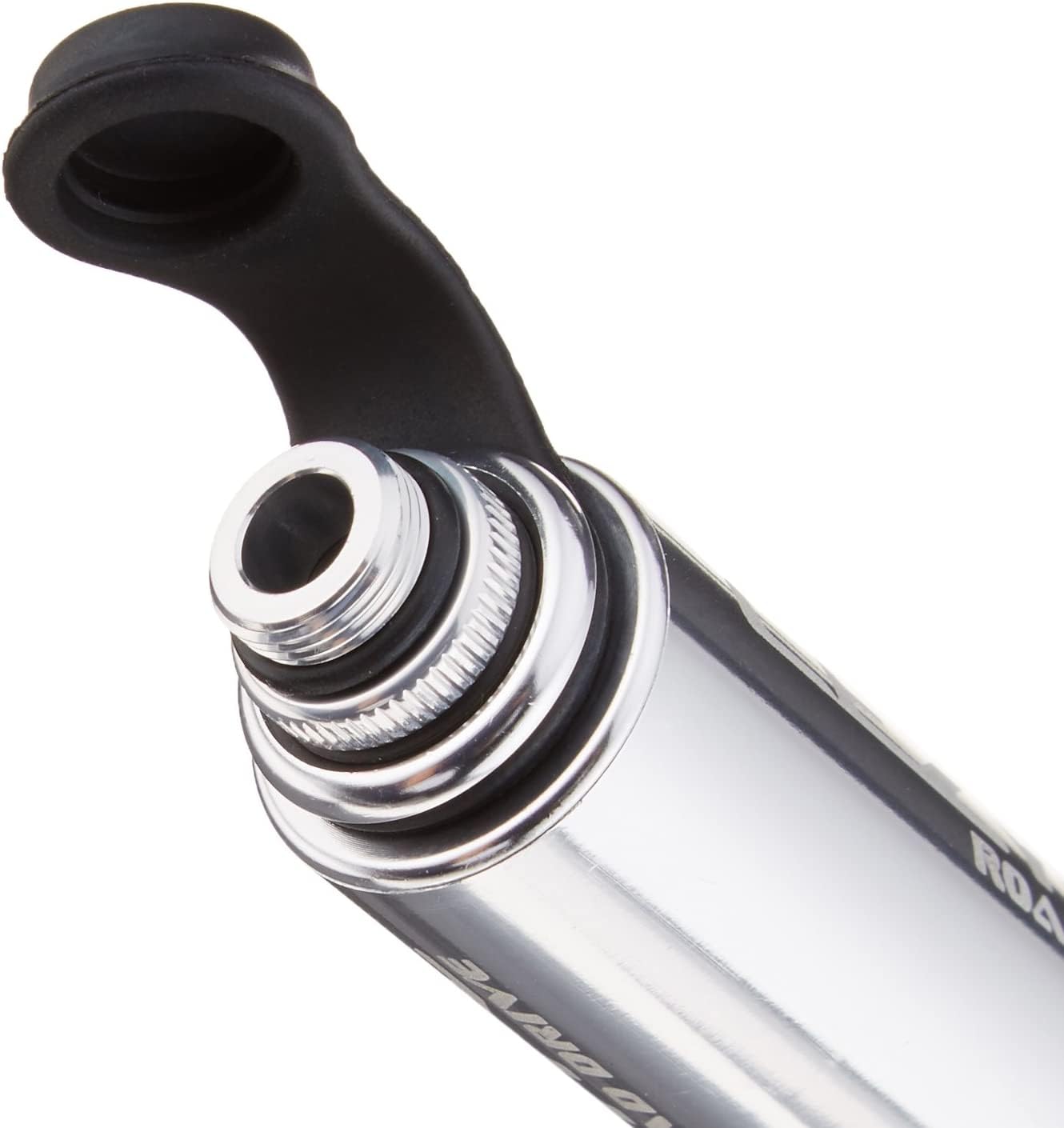 Lezyne Road Drive Compact Hand Pump For Road And Mountain Biking, Large - Silver
