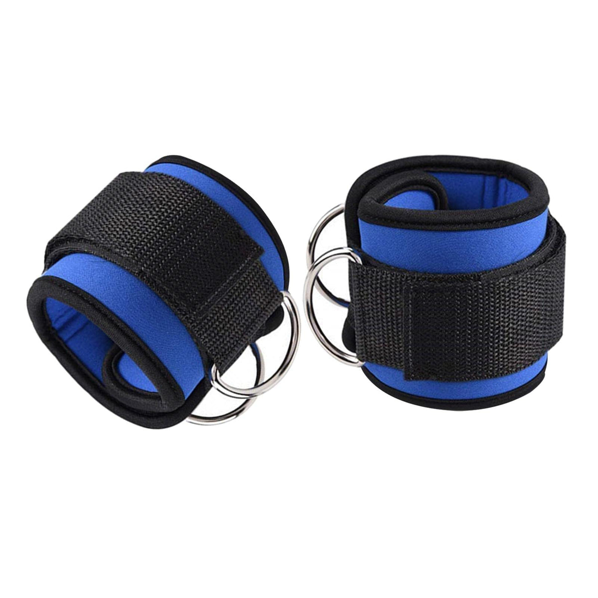 Enakshi Ankle Strap Bands Exercise Leg Extensions Attachments For Gym Blue|Sporting Goods | Fitness Running & Yoga | Strength Tr