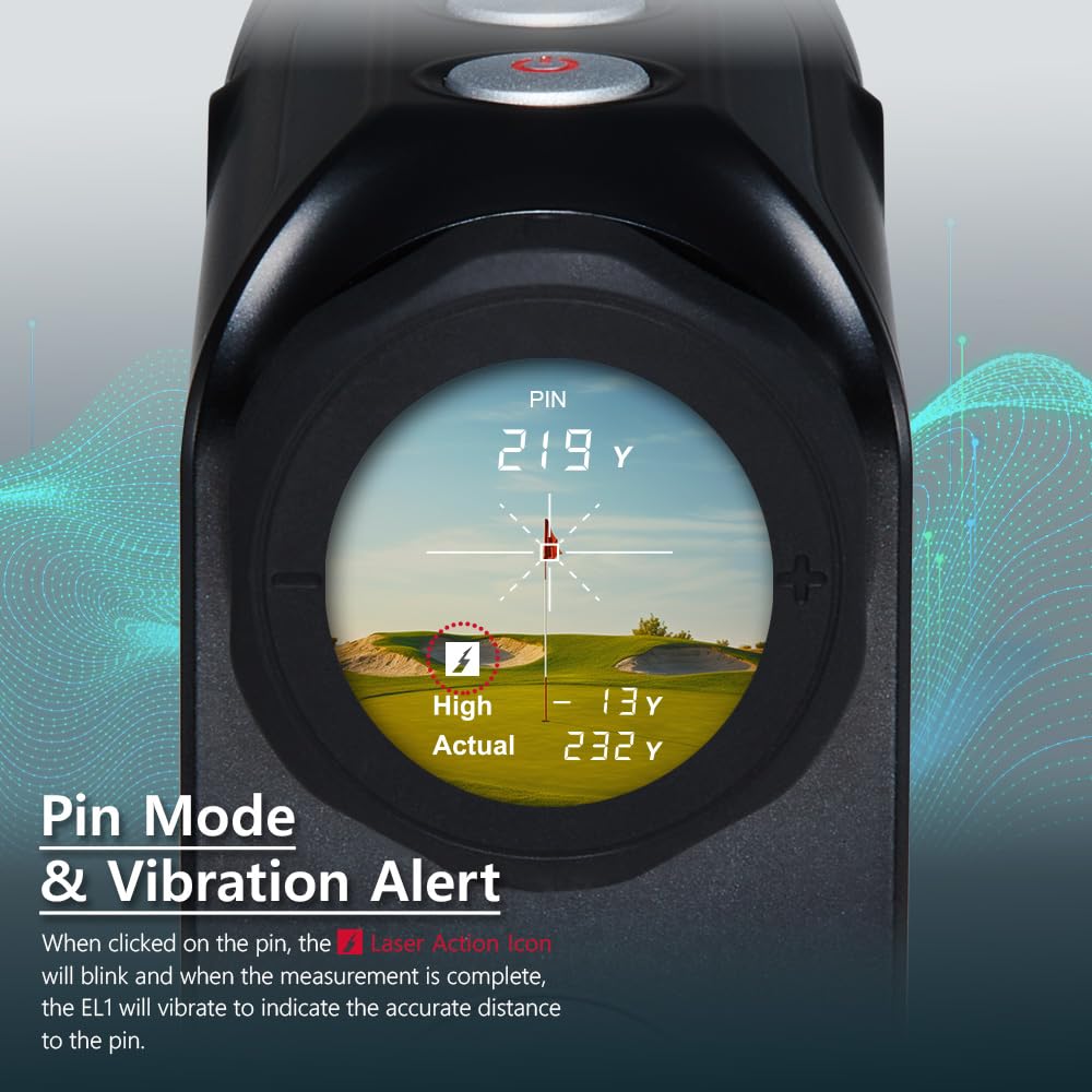 Voice Caddie El1 Laser Rangefinder With Slope
