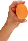 NOVA Hand Exerciser Oval Egg, Hand Grip Squeeze Oval Ball for Strength, Stress and Recovery, Comes in 3 Resistance Levels - Pink