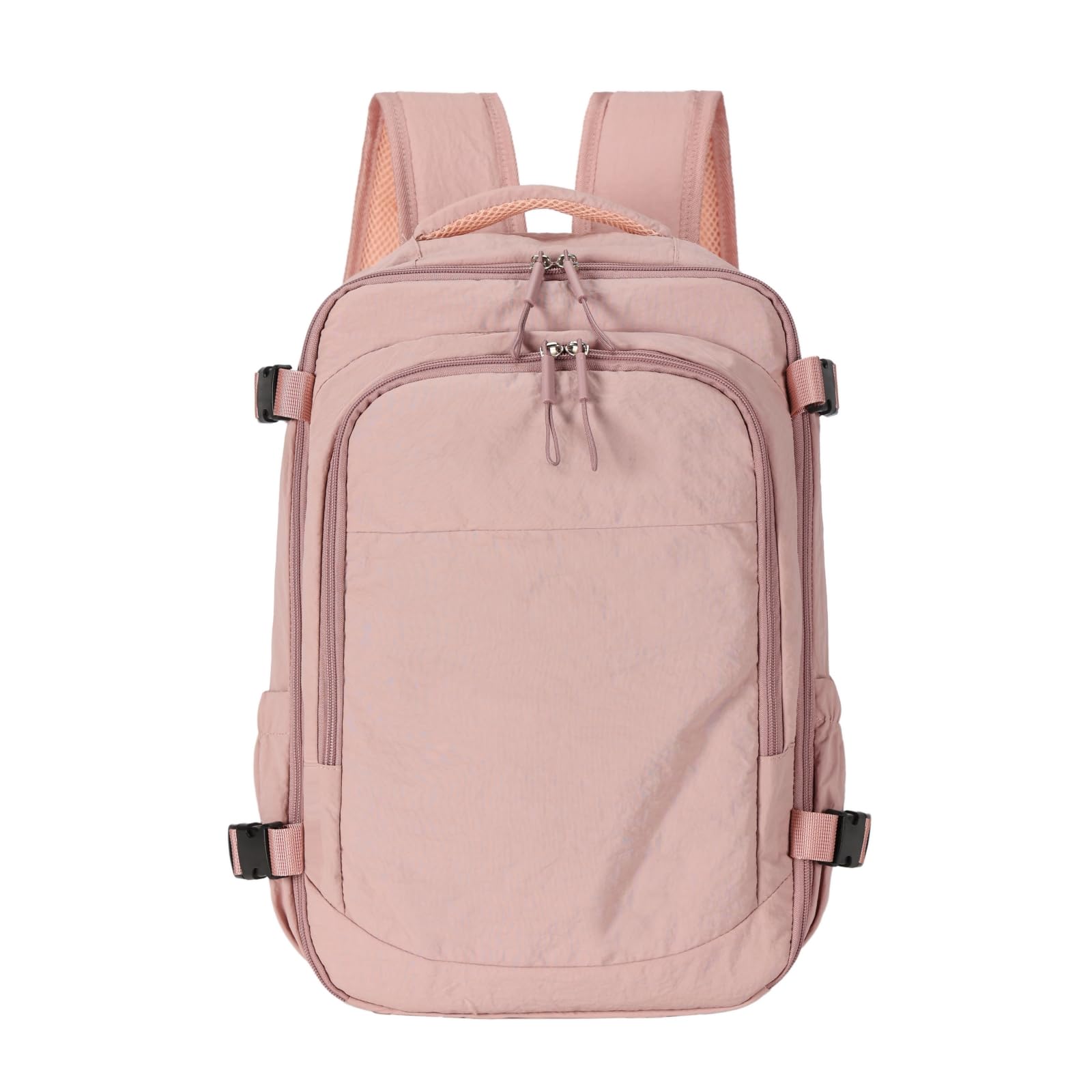 RELITRK Travel Backpack For Women Men,Airline Approved Carry on Backpack,Casual Daypack for Business Travel Essentials (Pink)