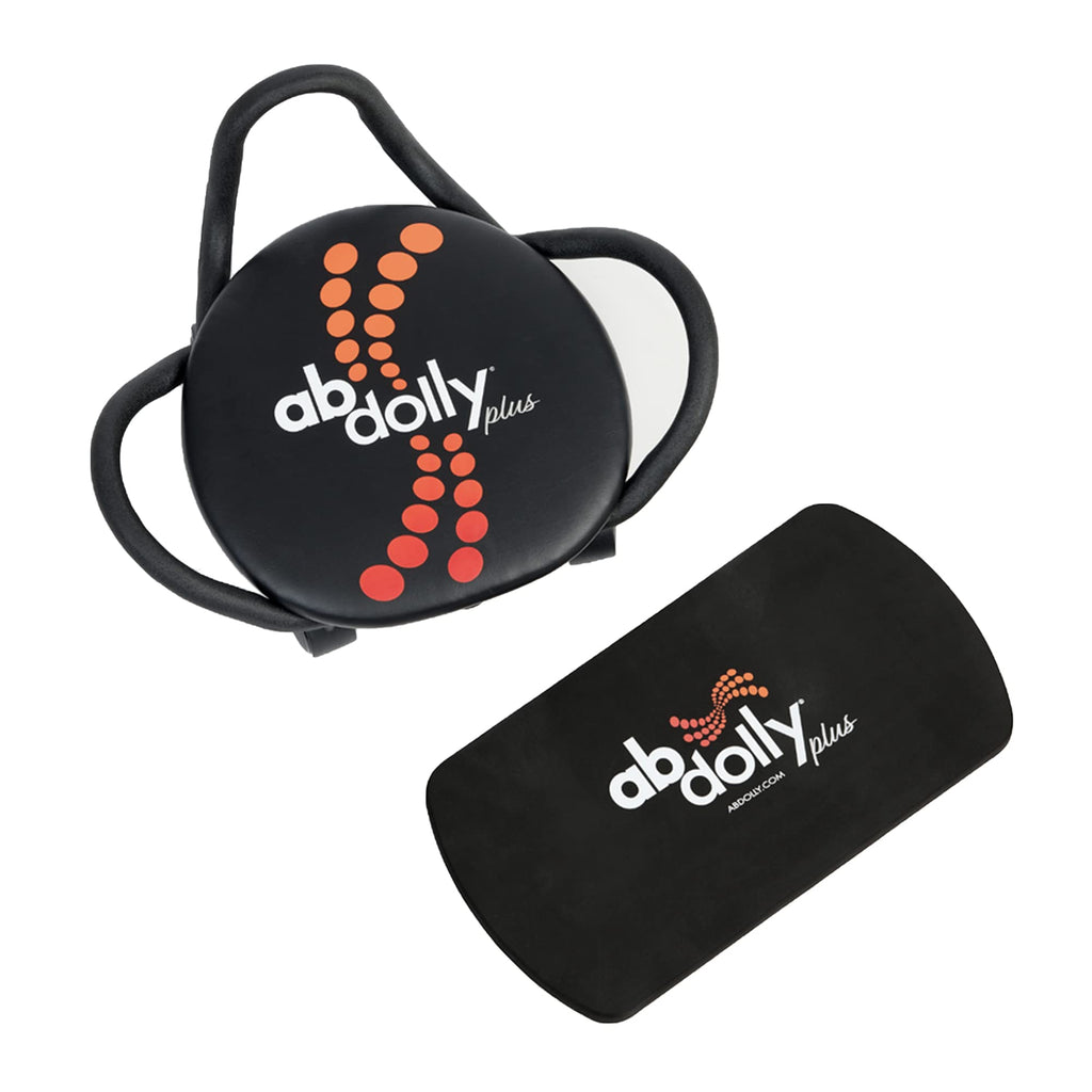 Ab Dolly Plus Core Abdominal Training System Portable Home Gym Ab Exercise Machine Workout Equipment For All Fitness Levels, Bla