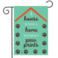 Pawprints Home Garden Flag Dog Cat Animal Lover 125 X 18 Briarwood Lane