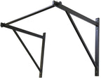 Ecotric 46'' Wall Mounted Pull Up Chin Up Bar Heavy Duty Gym Workout Fitness Home Mount Fitness 500Lbs