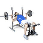 Marcy Folding Standard Weight Bench - Easy Storage MWB-20100, Incline