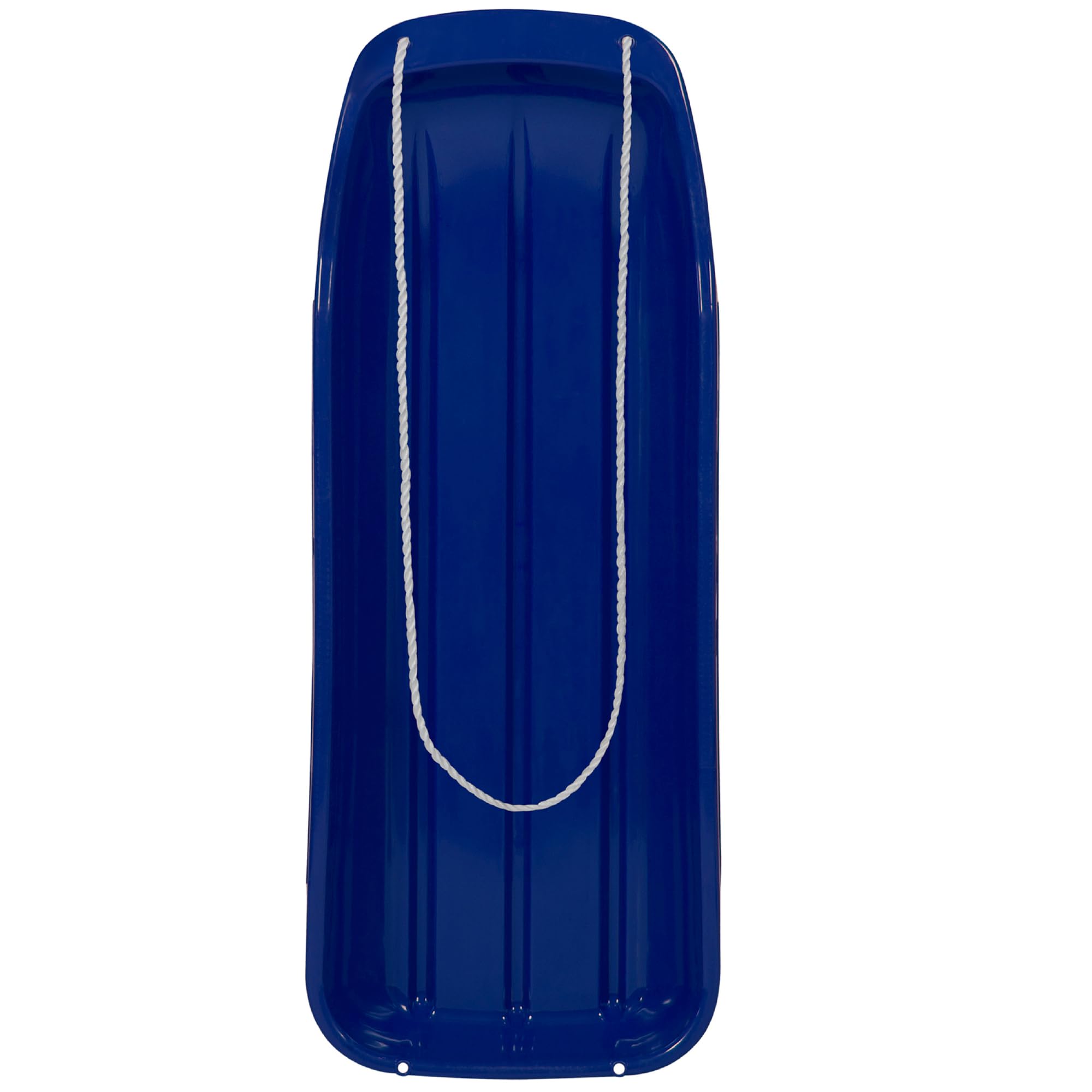 Best Choice Products 48In Kids Plastic Toboggan Snow Sled W/Pull Rope - Blue
