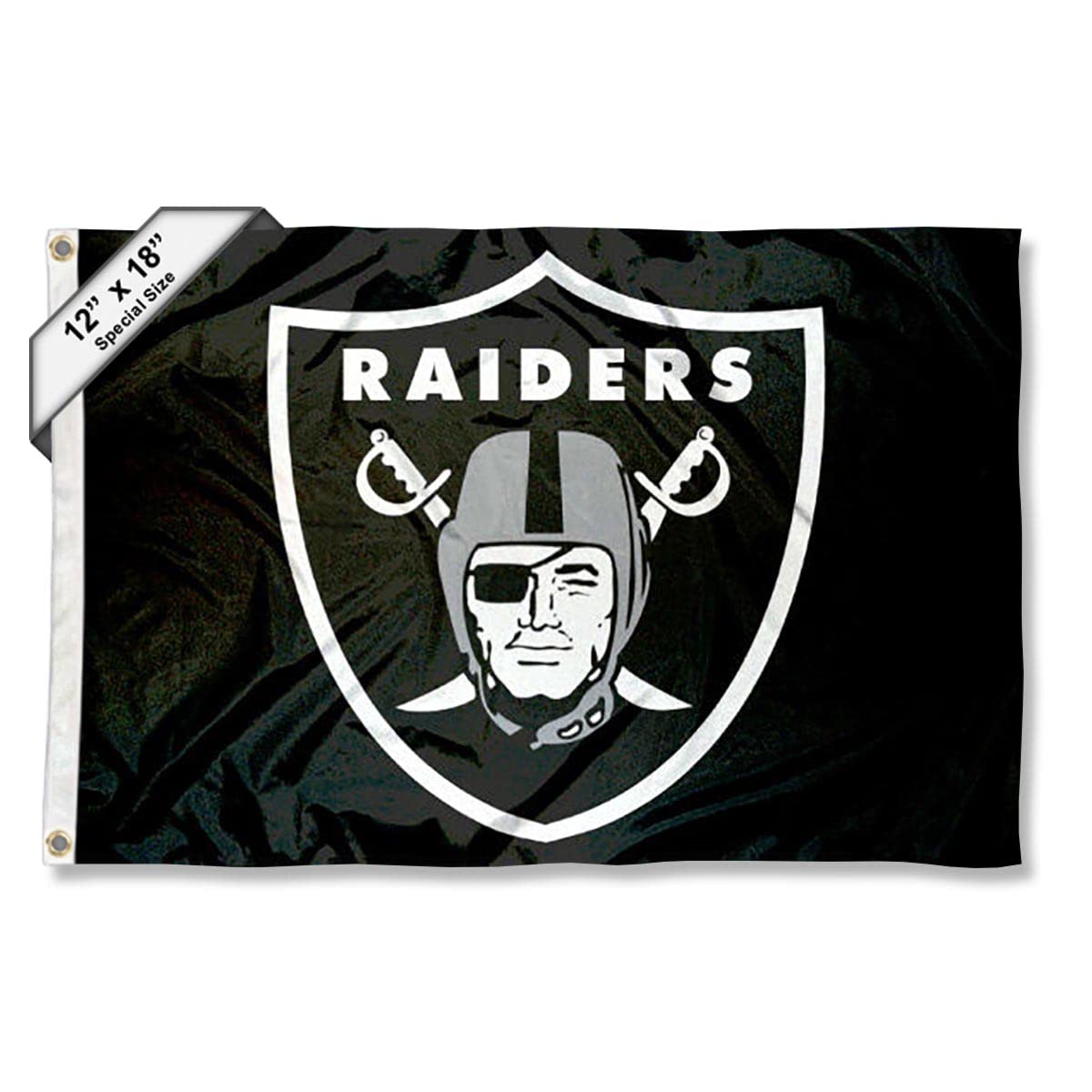 Las Vegas Raiders Boat and Golf Cart Flag