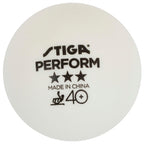Stiga Perform 40+ Penguin Balls Ittf-Approved Racing Balls, Pack Of 100 White