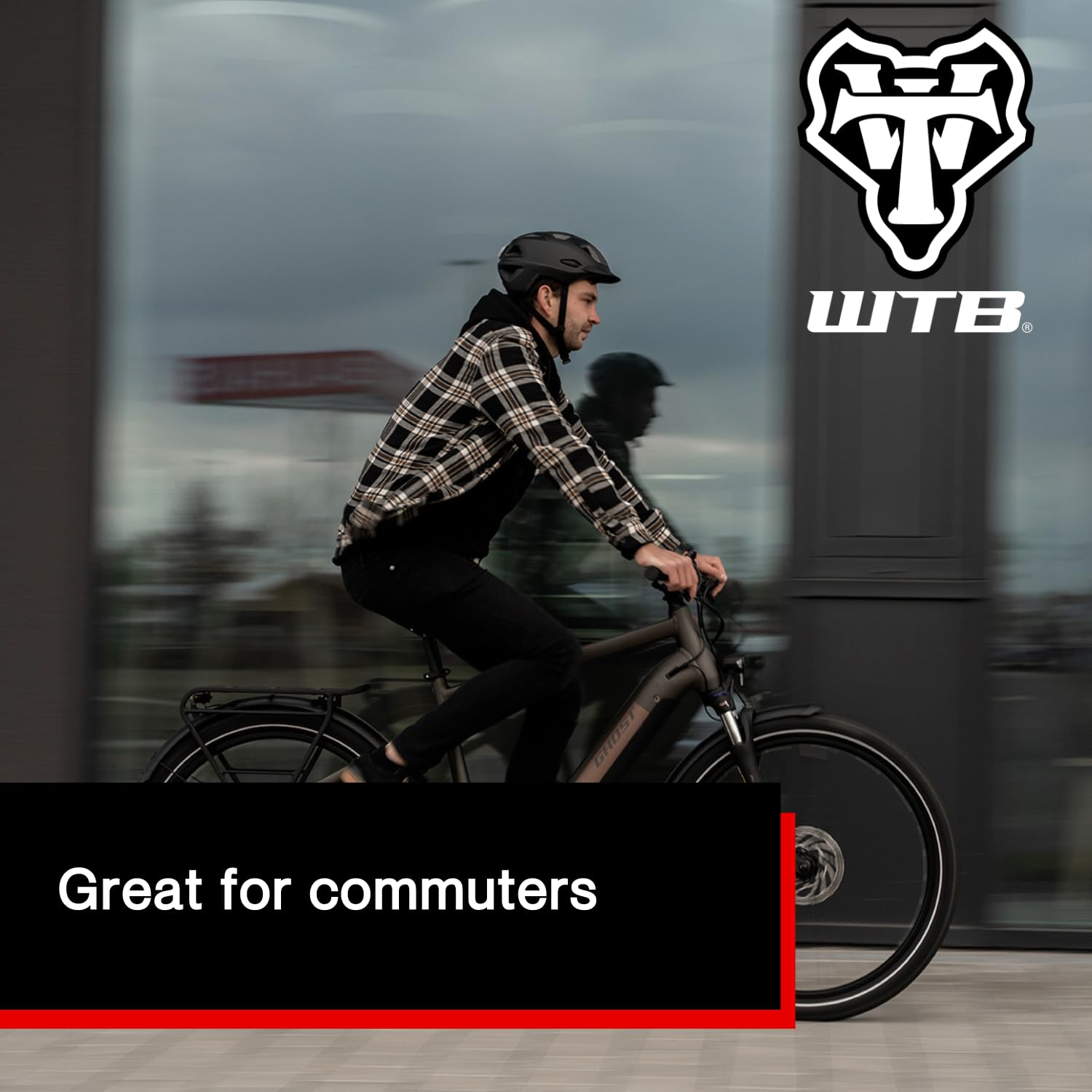 Wtb Thickslick Comp Dna Slick Urban Bike Tire, Double Rubber For Longevity, Commuter Tire With Slick Tread Design, Superior Trac