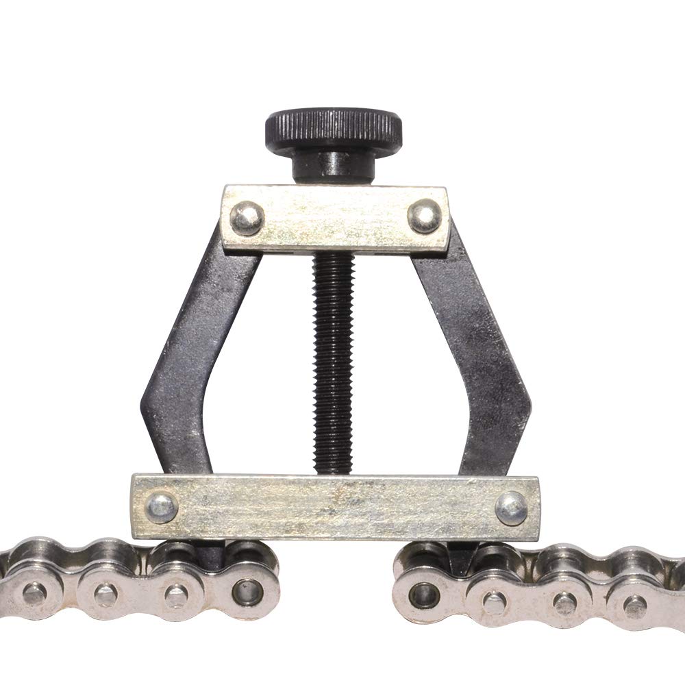 Azssmuk Aobbmok Roller Chain Tools Kit #25-60 Holder Puller&Breaker Cutter For Bicycle,Motorcycle Chains (Carbon Steel)