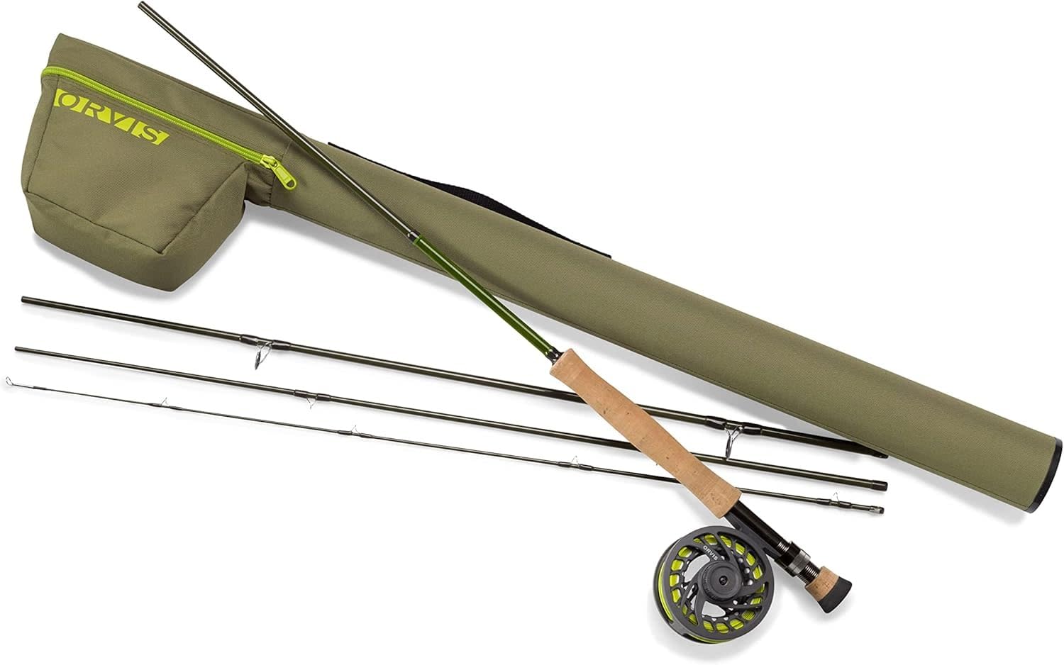 Orvis Encounter Fly Rod Outfit - Fishing Rod and Reel Combo Starter Kit - 9' 6-wt., Encounter Reel
