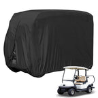 Flymei 2 Passenger Golf Cart Covers, Waterproof Dust Prevention Golf Cart Cover For Ez Go Club Car Yamaha Golf Carts, Sunproof 2