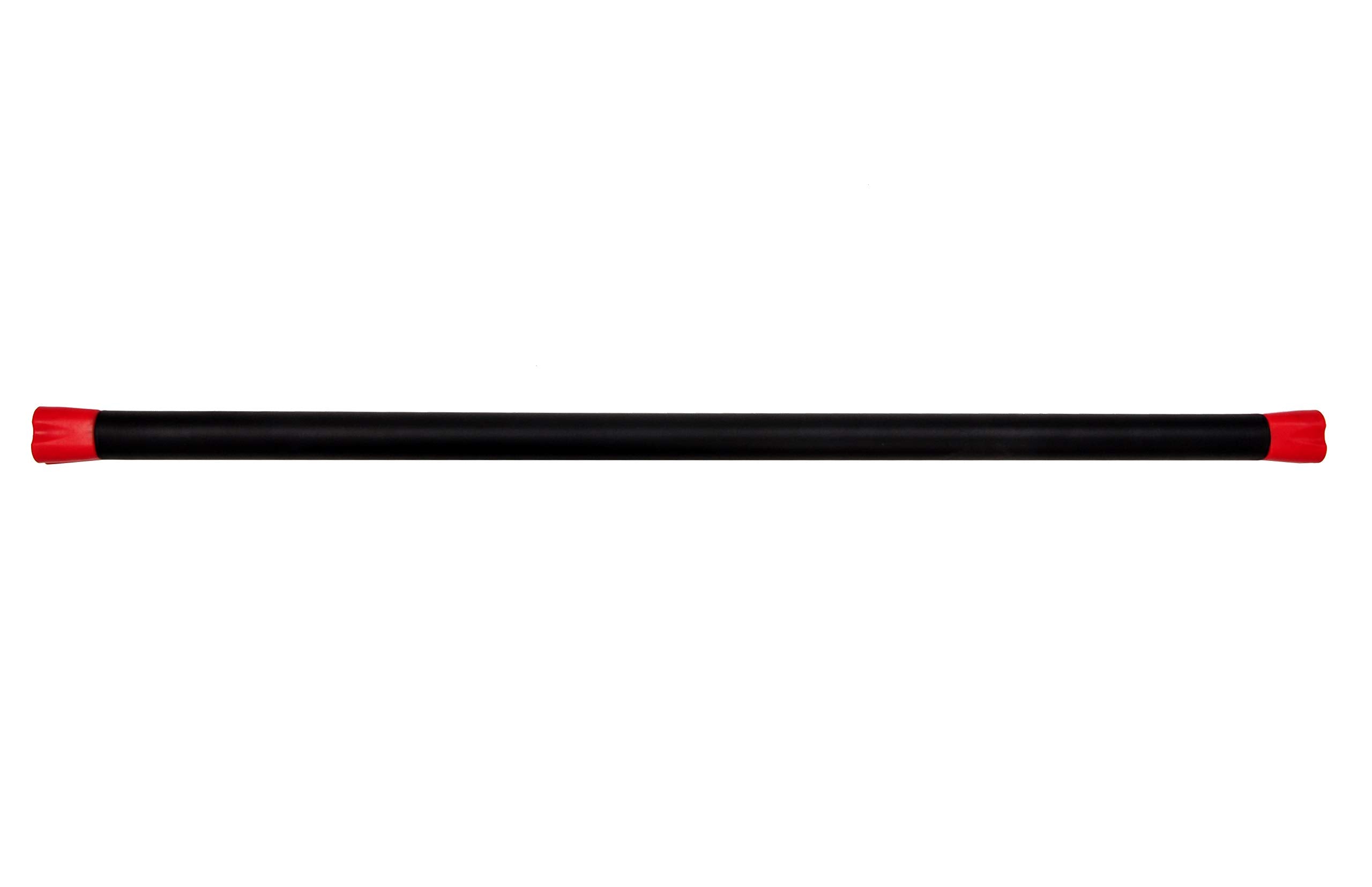 Fitvids Total Body Workout Weighted Bar With Solid Steel Core And Padded Foam Surface, Color Coded, 48 Inch Weighted Exercise Ba