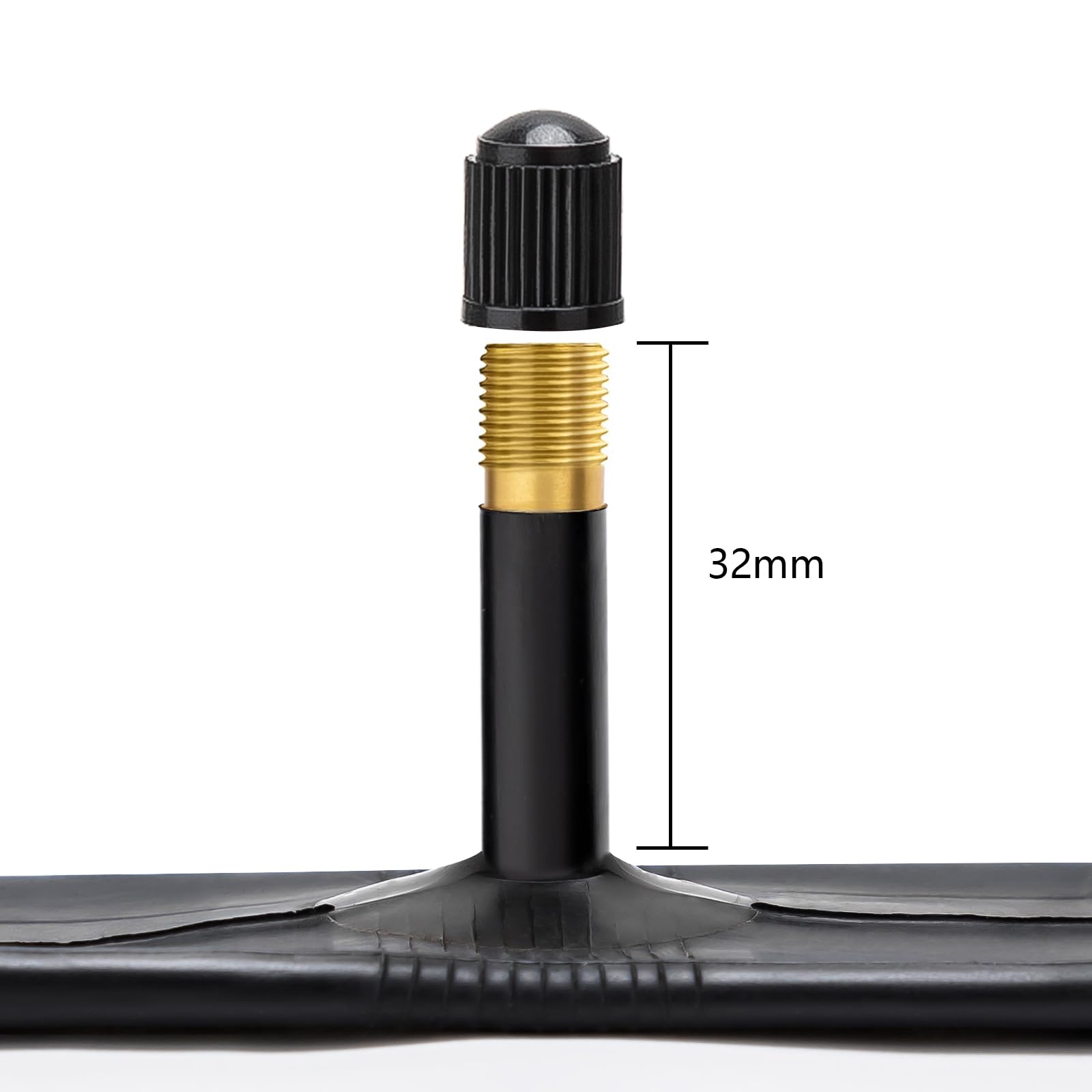 2-Pack 12.5'' Bike Tubes 12*X1.75X2* (12.5X2.25) Av32Mm Schrader Valve Bicycle Tire Tubes Compatible With Most 12.5X1.75 12.5X1.