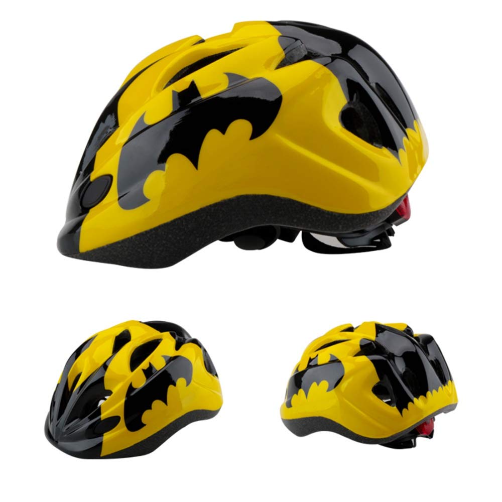 Kids Yellow-Black Bicycle Bike Cycling Skating Scooter Helmets Protective Gear For Toddler Child Children Kids,Ultra-Light Outdo