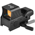 CVLIFE Upgraded Quick-Detach Picatinny Mount for Red Dot Sight,Multiple Reticle System Open Reflex Sight, 33mm Wide Objective Di