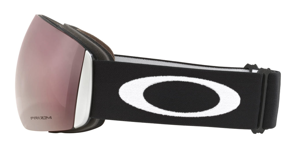 Oakley Mens Flight Deck, Matte Black W/Prizm Hi Pink Iridium , Large