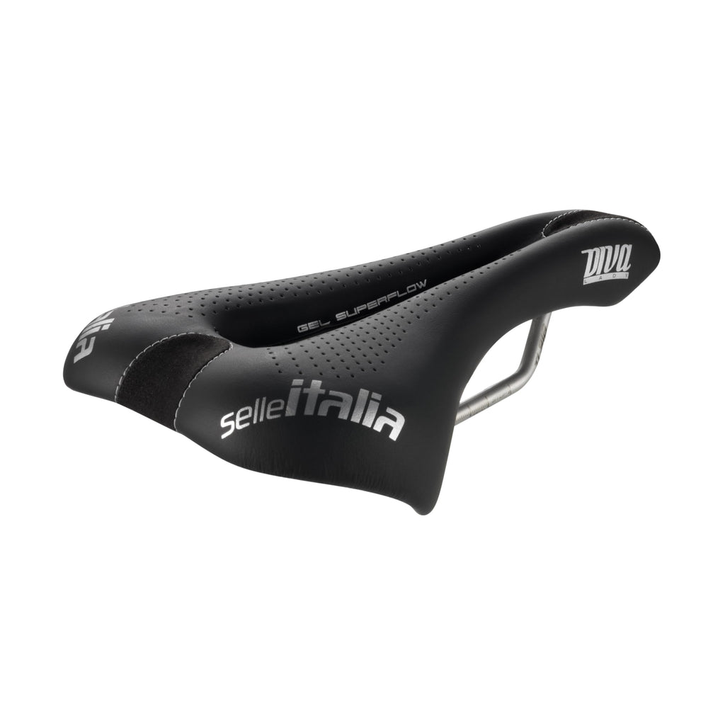 Selle Italia, Diva Gel Superflow, L, Mtb And Road Bike Saddle, 270 X 152Mm, Women, 285G